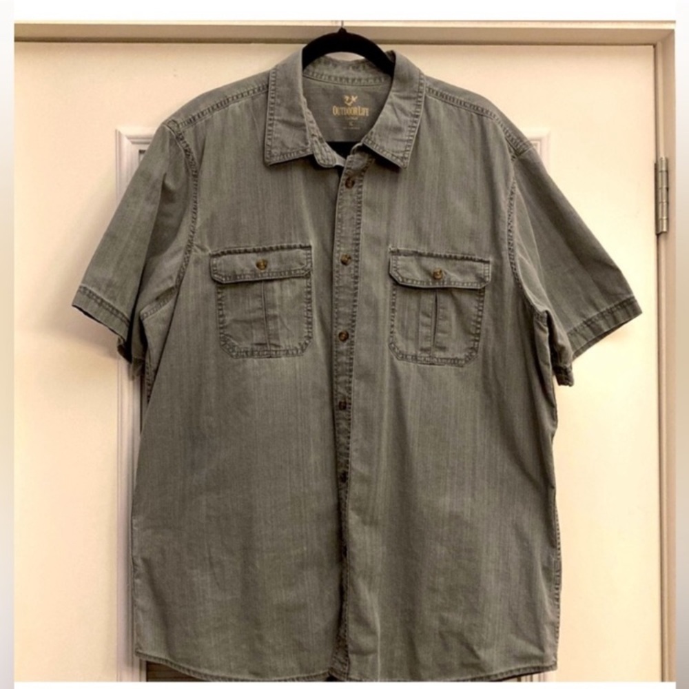 Outdoor Life Trail Short Sleeve Button Down